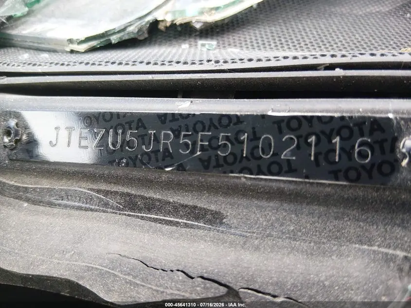 2015 TOYOTA 4RUNNER SR5 PREMIUM