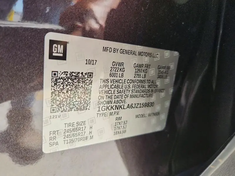 2018 GMC ACADIA SLE  
