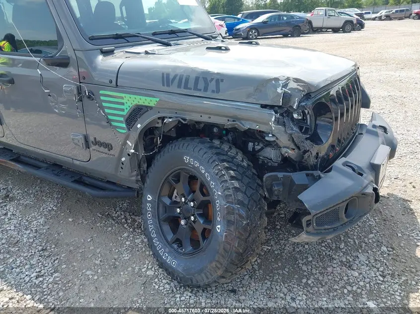 2023 JEEP WRANGLER 4-DOOR WILLYS 4X4