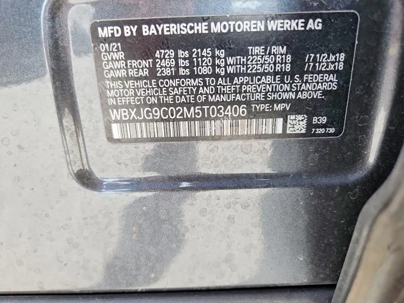 2021 BMW X1 XDRIVE28I  