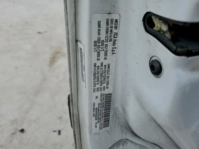 2016 RAM PROMASTER CITY SLT  