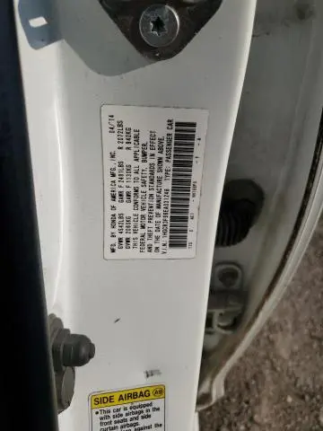 2014 HONDA ACCORD TOURING  