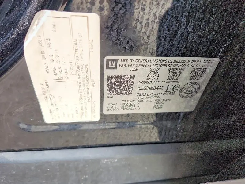 2020 GMC TERRAIN DENALI  