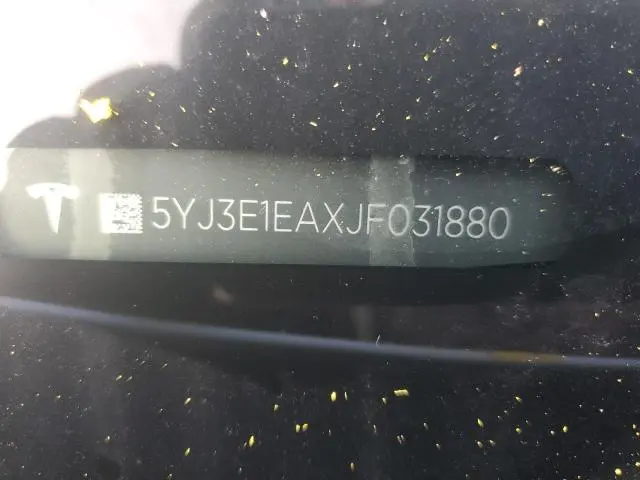 2018 TESLA MODEL 3   