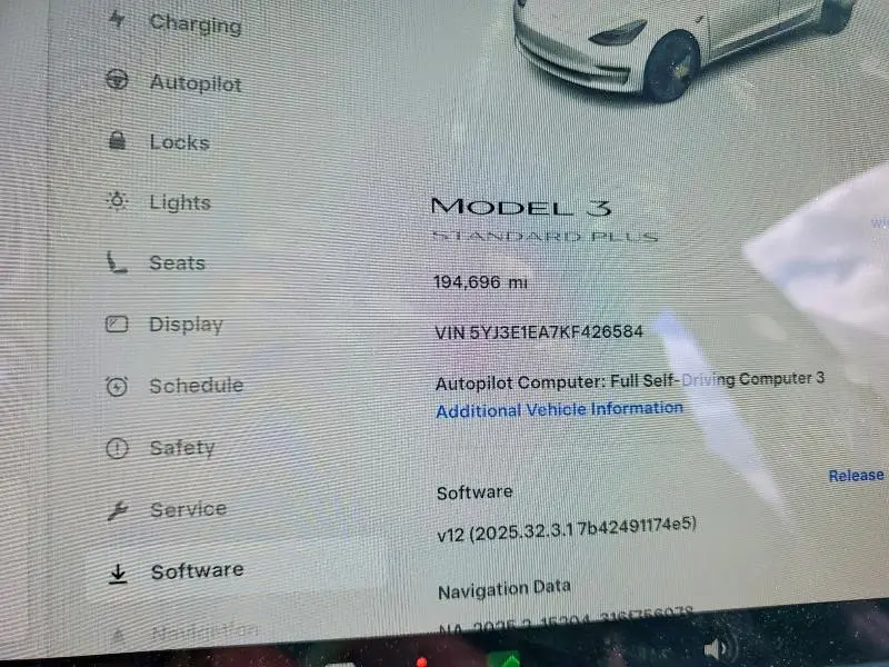 2019 TESLA MODEL 3 LONG RANGE