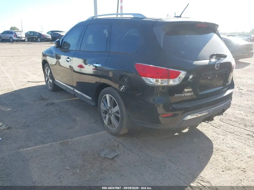 2013 NISSAN PATHFINDER PLATINUM