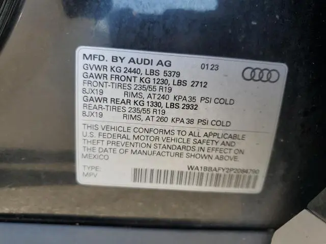 2023 AUDI Q5 PREMIUM PLUS 40  