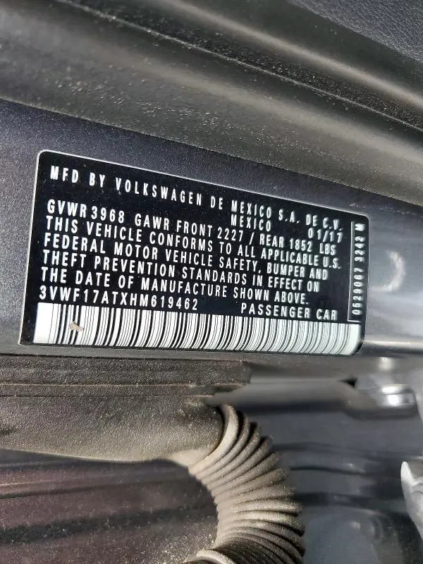 2017 VOLKSWAGEN BEETLE 1.8T  