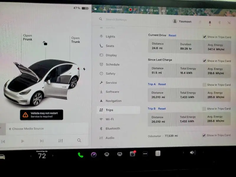 2022 TESLA MODEL Y   