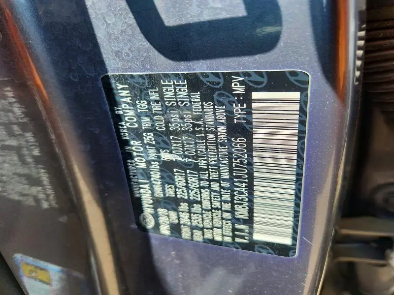 2018 HYUNDAI TUCSON SEL  