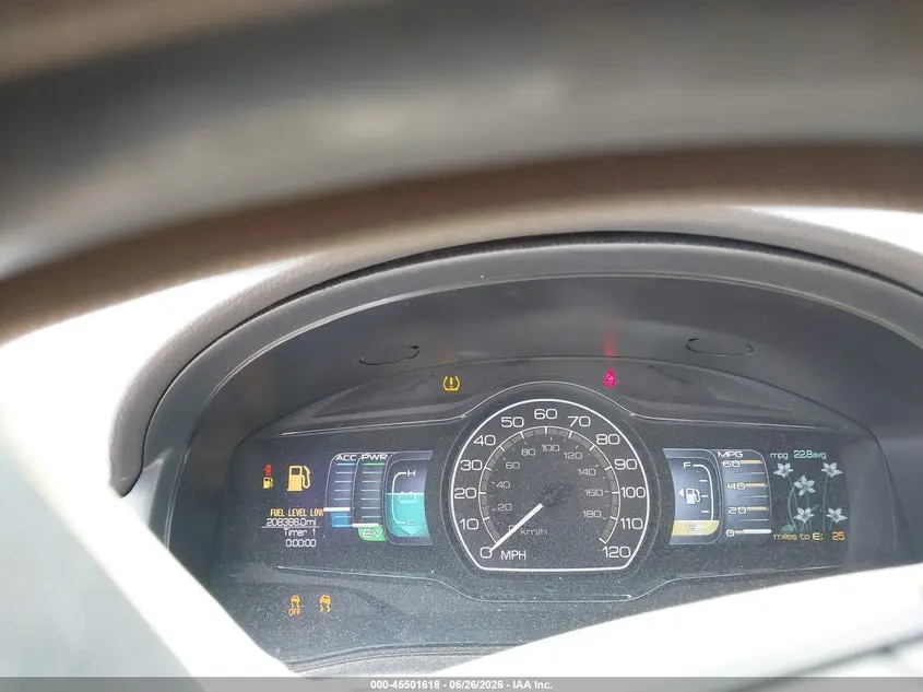 2011 LINCOLN MKZ HYBRID  