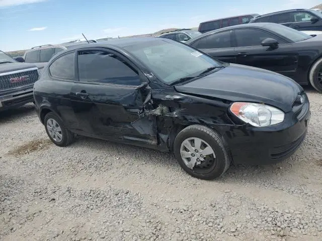 2010 HYUNDAI ACCENT BLUE  