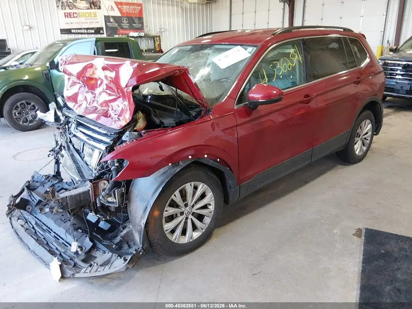 2019 VOLKSWAGEN TIGUAN 2.0T SE/2.0T SEL/2.0T SEL R-LINE/2.0T SEL R-LINE BLACK