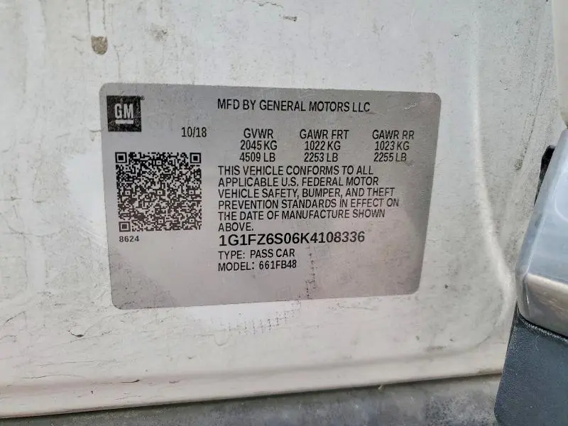 2019 CHEVROLET BOLT EV PREMIER  