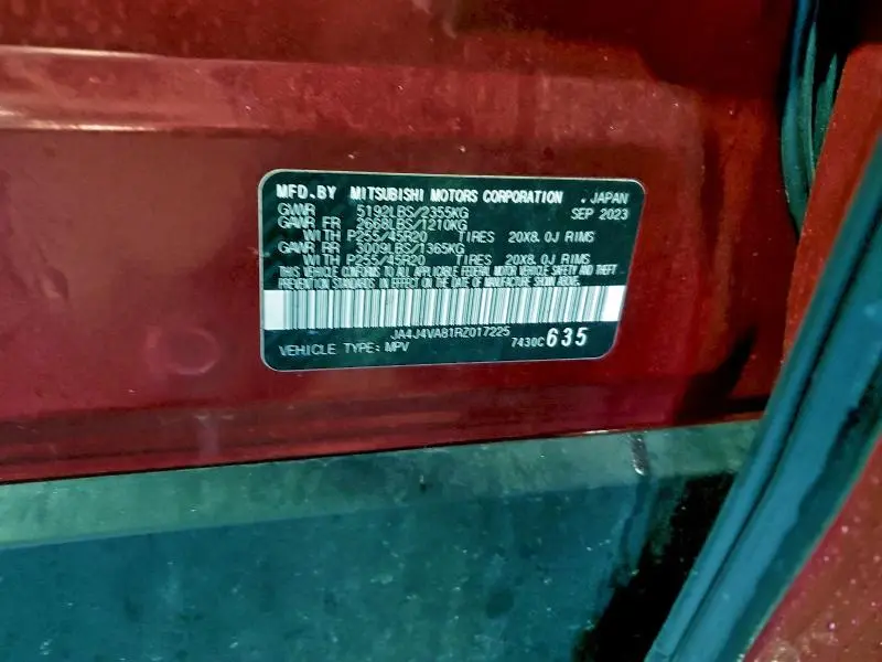 2024 MITSUBISHI OUTLANDER SE  