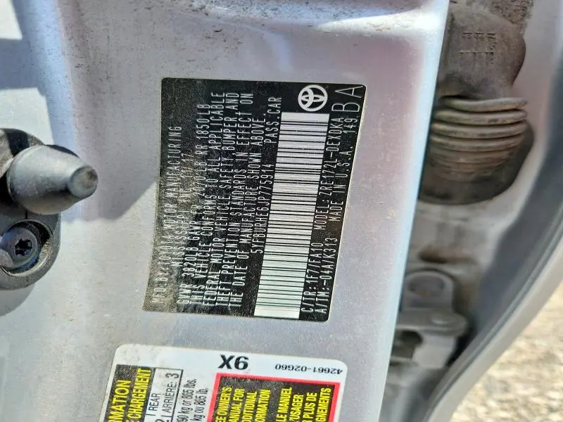2018 TOYOTA COROLLA L  