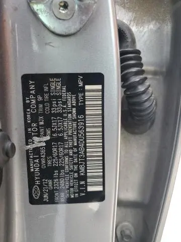 2013 HYUNDAI TUCSON GL  