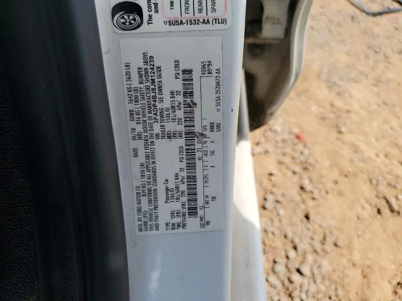 2018 FORD FIESTA SE  