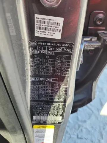 2018 LAND ROVER DISCOVERY SPORT HSE  