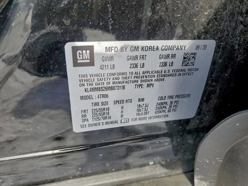 2021 BUICK ENCORE GX PREFERRED  