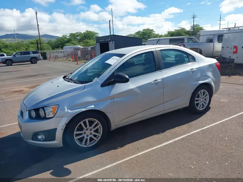 2012 CHEVROLET SONIC 2LT