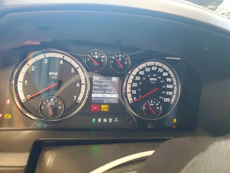 2012 DODGE RAM 1500 LARAMIE  