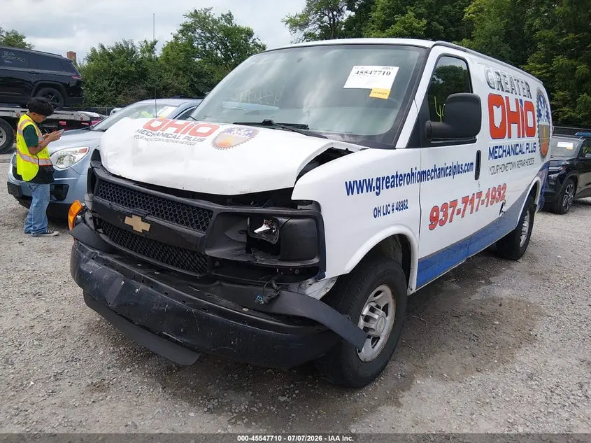 2014 CHEVROLET EXPRESS 2500 WORK VAN