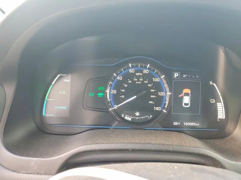 2018 HYUNDAI IONIQ BLUE  
