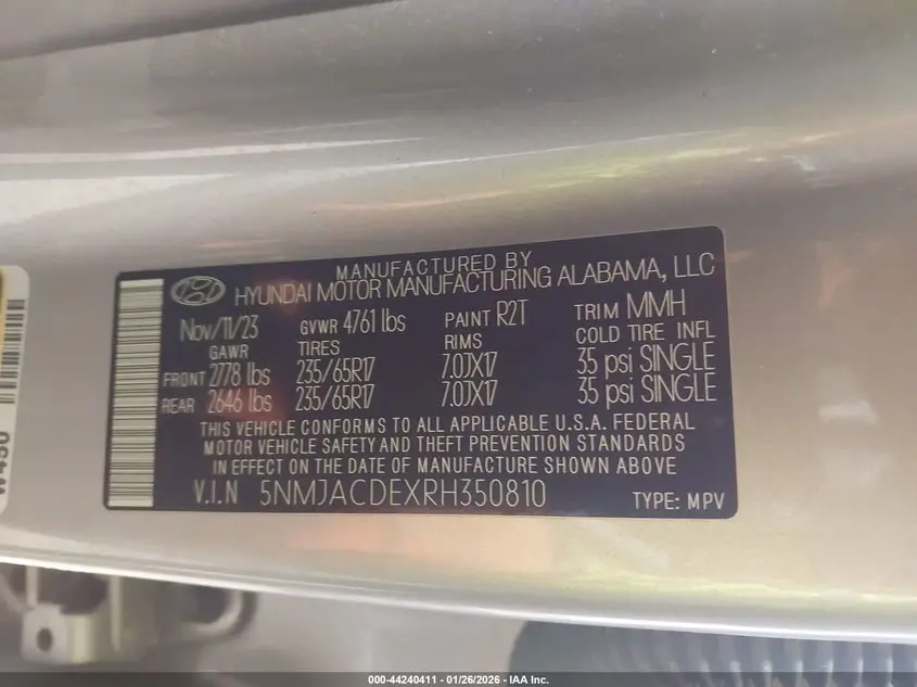 2024 HYUNDAI TUCSON SE