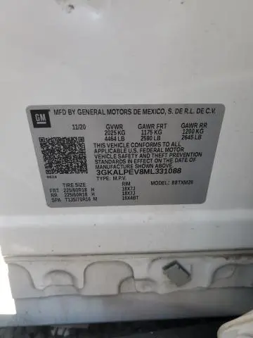 2021 GMC TERRAIN SLT  