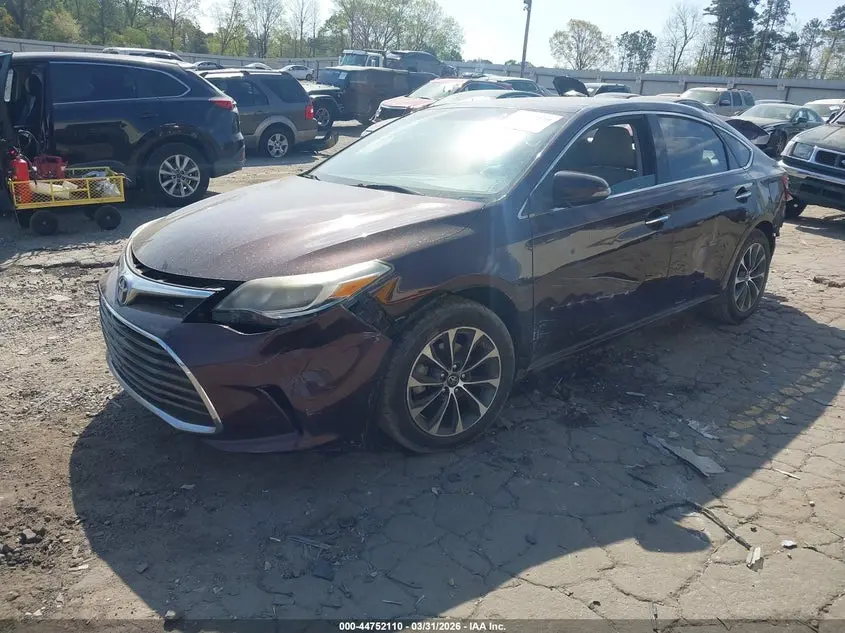 2016 TOYOTA AVALON XLE