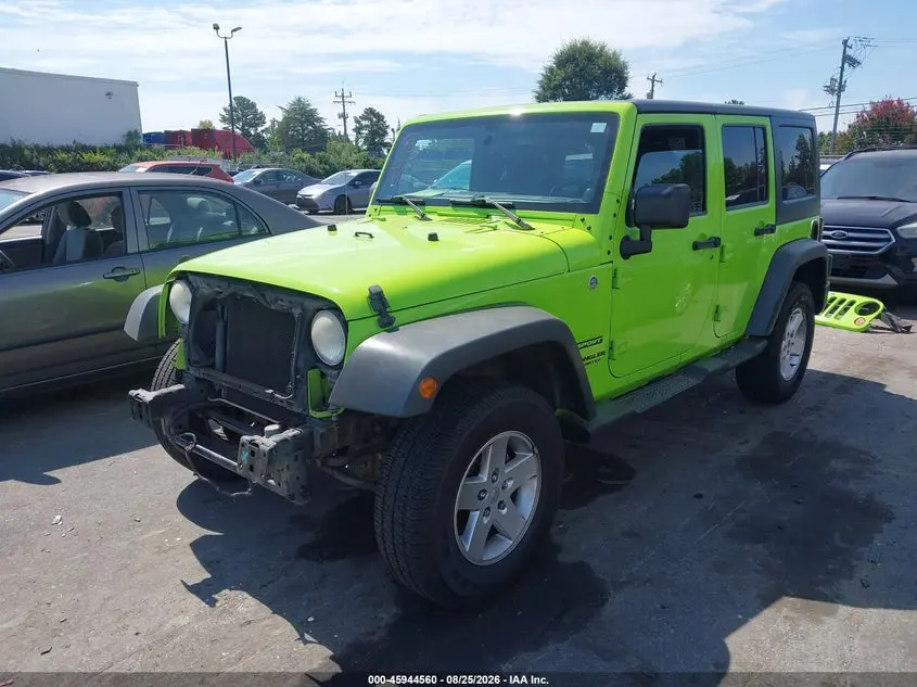 2012 JEEP WRANGLER UNLIMITED SPORT