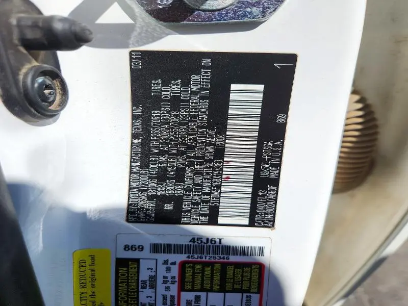 2011 TOYOTA TUNDRA CREWMAX SR5  