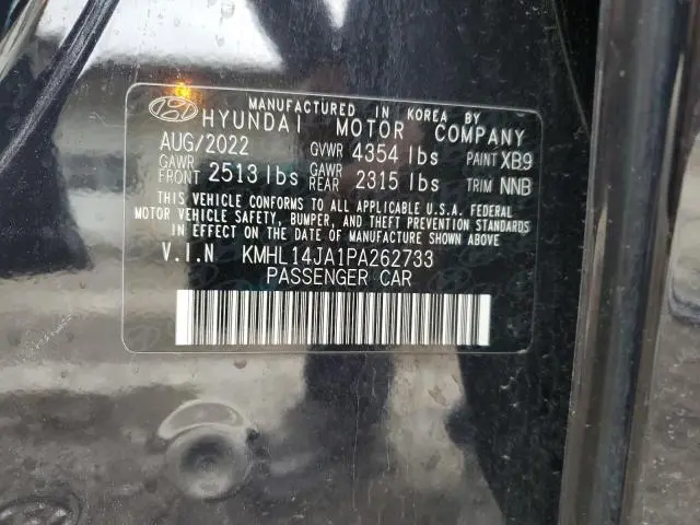 2023 HYUNDAI SONATA SEL  