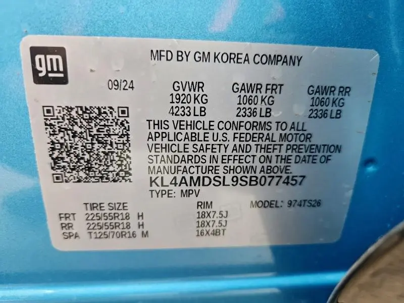 2025 BUICK ENCORE GX SPORT TOURING  