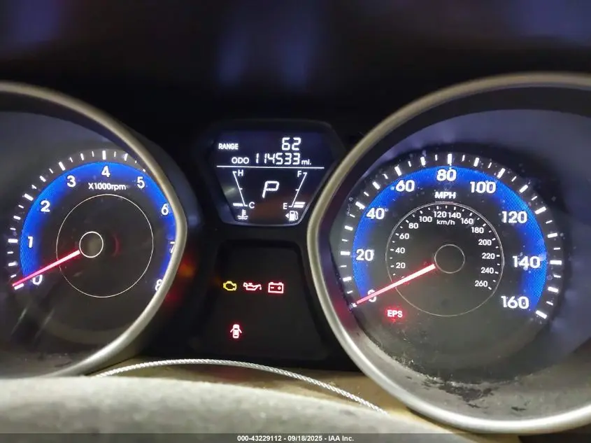 2013 HYUNDAI ELANTRA GLS