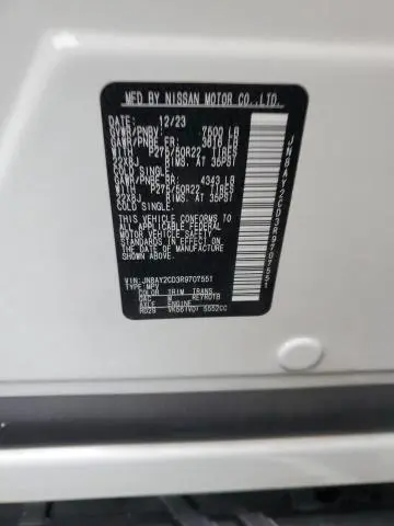 2024 NISSAN ARMADA PLATINUM  