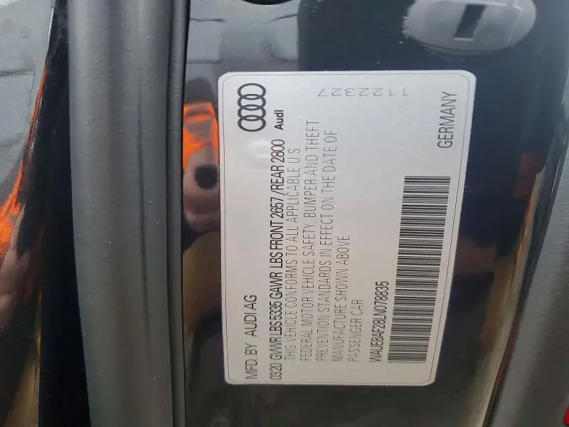 2020 AUDI A6 PREMIUM PLUS  