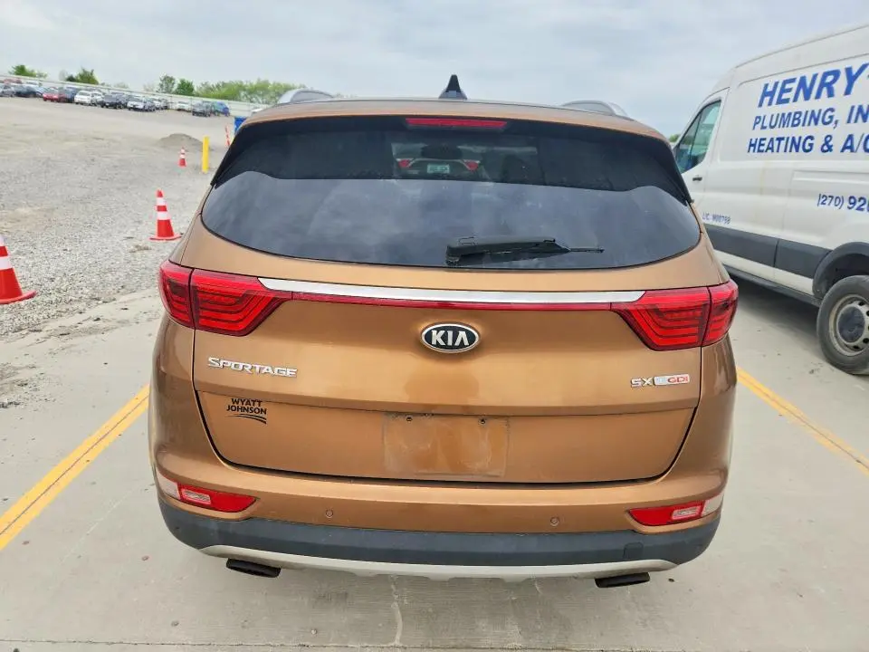 2017 KIA SPORTAGE SX TURBO  