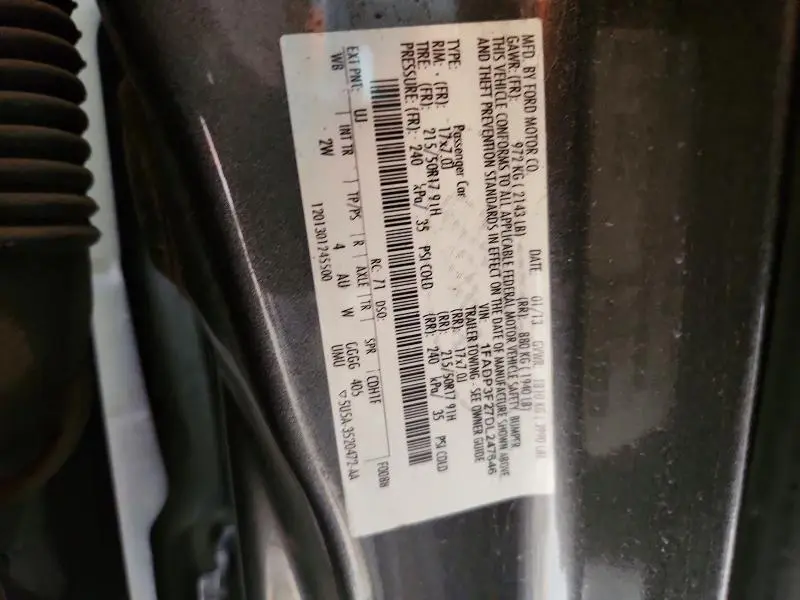 2013 FORD FOCUS SE  