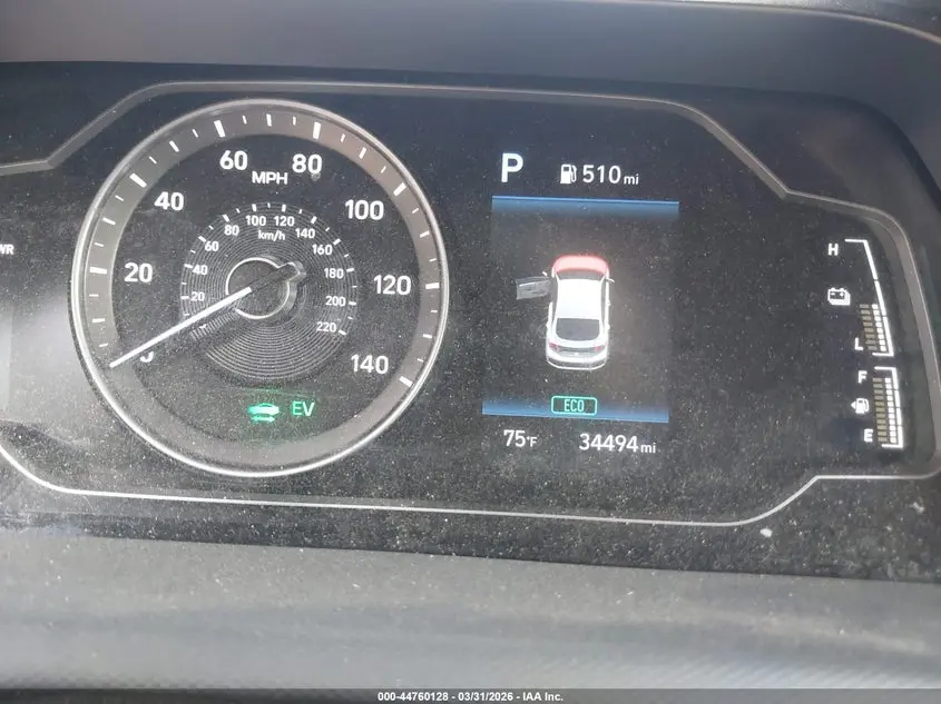 2020 HYUNDAI IONIQ HYBRID BLUE