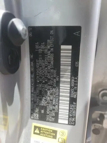 2012 TOYOTA HIGHLANDER BASE  
