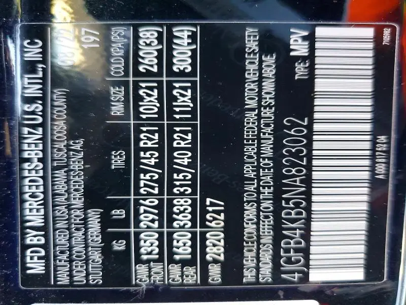 2022 MERCEDES-BENZ GLE 350 4MATIC  