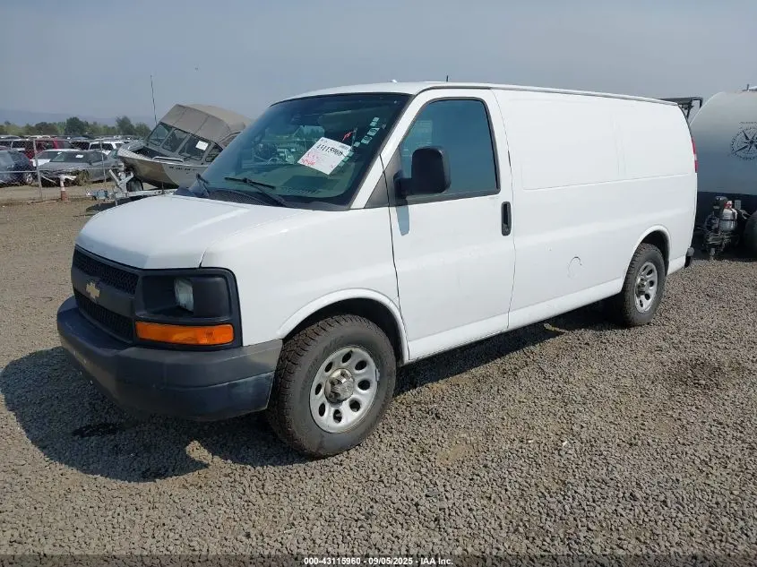 2013 CHEVROLET EXPRESS 1500 WORK VAN