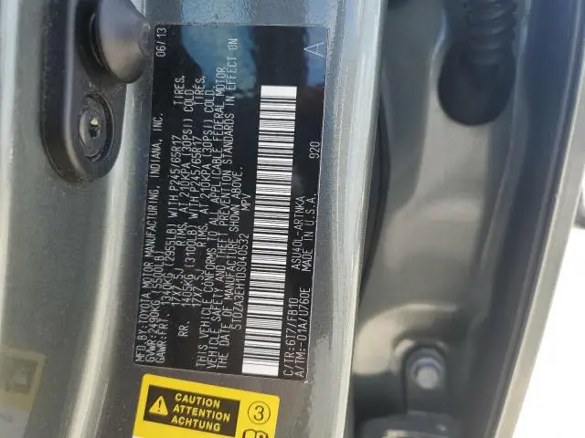 2013 TOYOTA HIGHLANDER BASE  