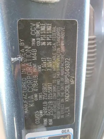 2023 KIA NIRO WIND