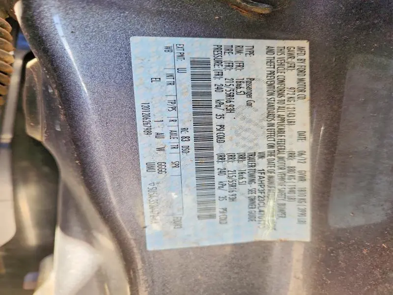 2012 FORD FOCUS   