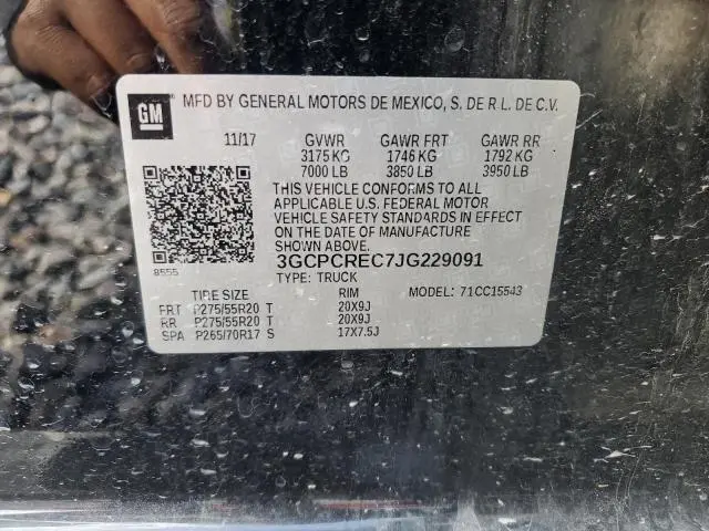 2018 CHEVROLET SILVERADO C1500 LT  