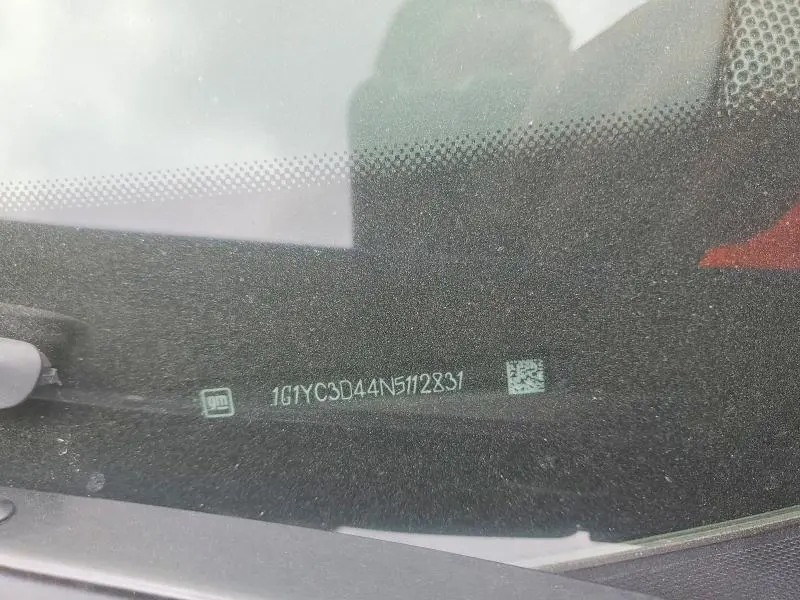 2022 CHEVROLET CORVETTE STINGRAY 3LT  