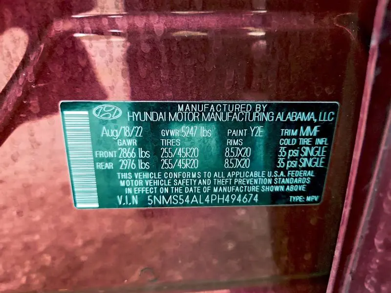 2023 HYUNDAI SANTA FE CALLIGRAPHY  